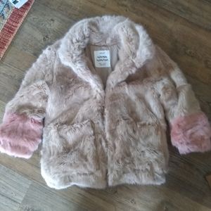 Zara Girls Faux Fur